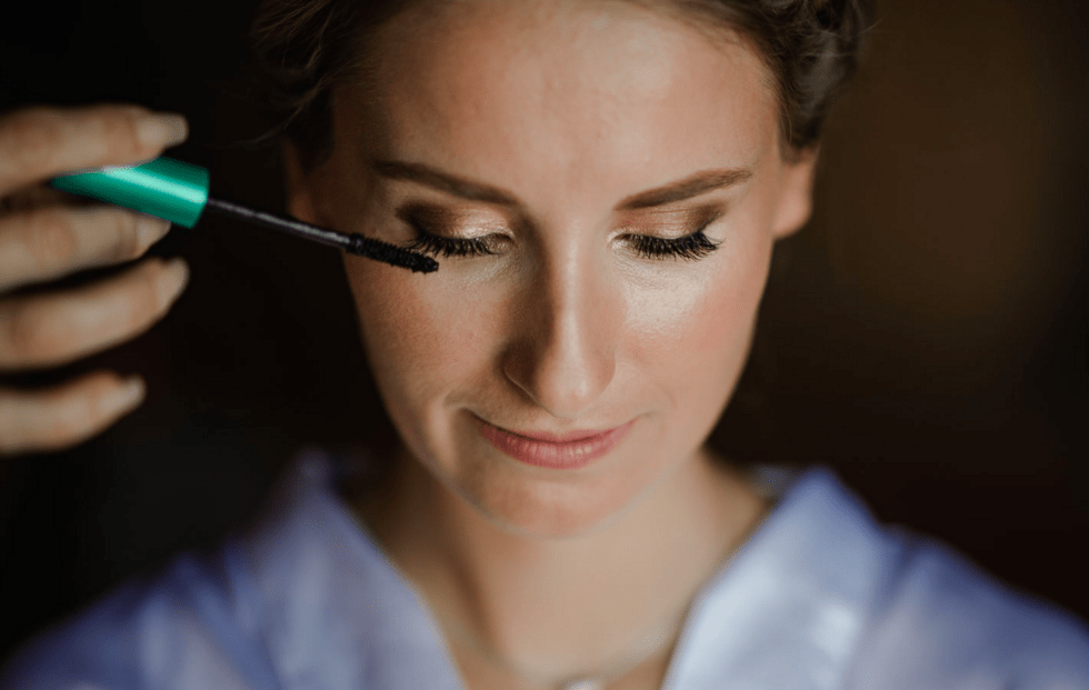 Do your own hair and makeup for your wedding day.