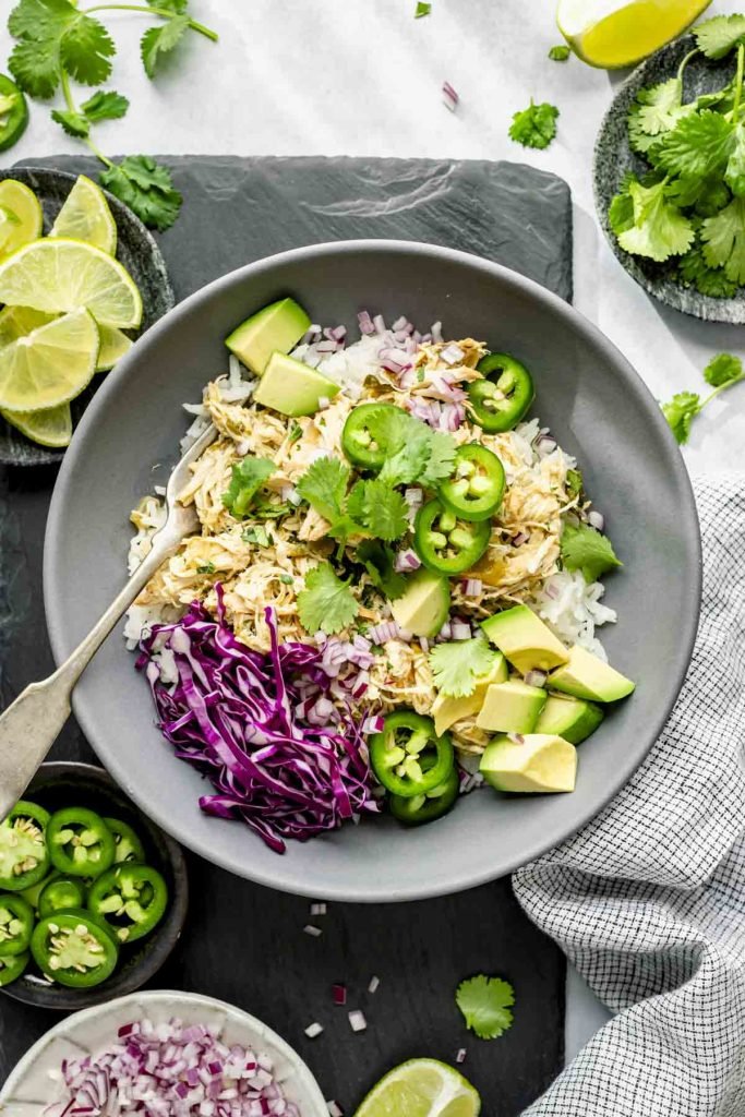 Crockpot Green Chile Chicken – Healthy Seasonal Recipe