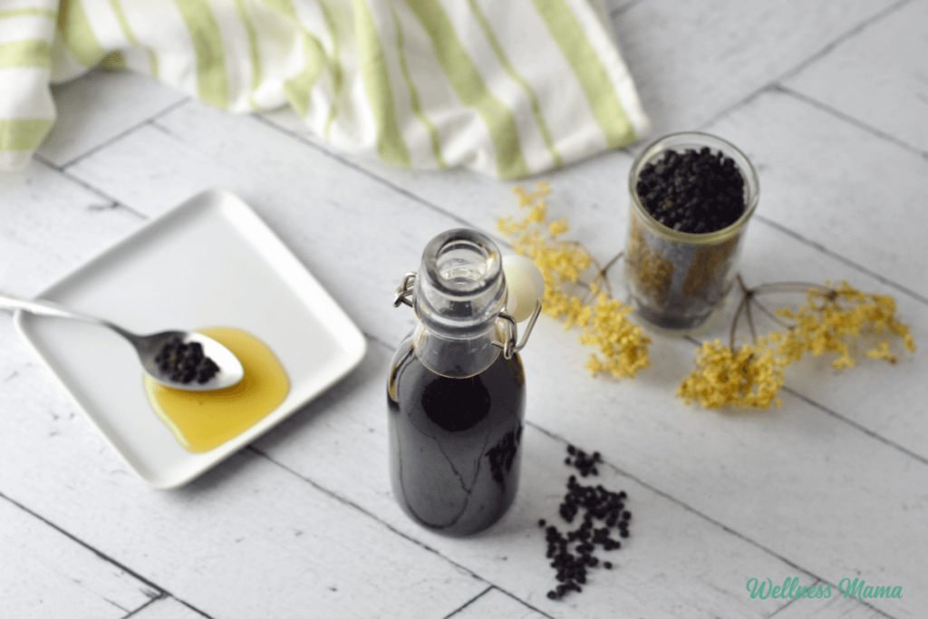 How to Make Elderberry Syrup (Potent Cold + Flu Remedy)