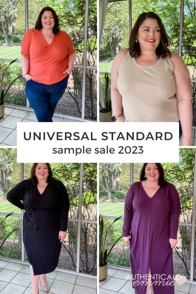 Universal Standard Sample Sale 2023 + Coupon Code