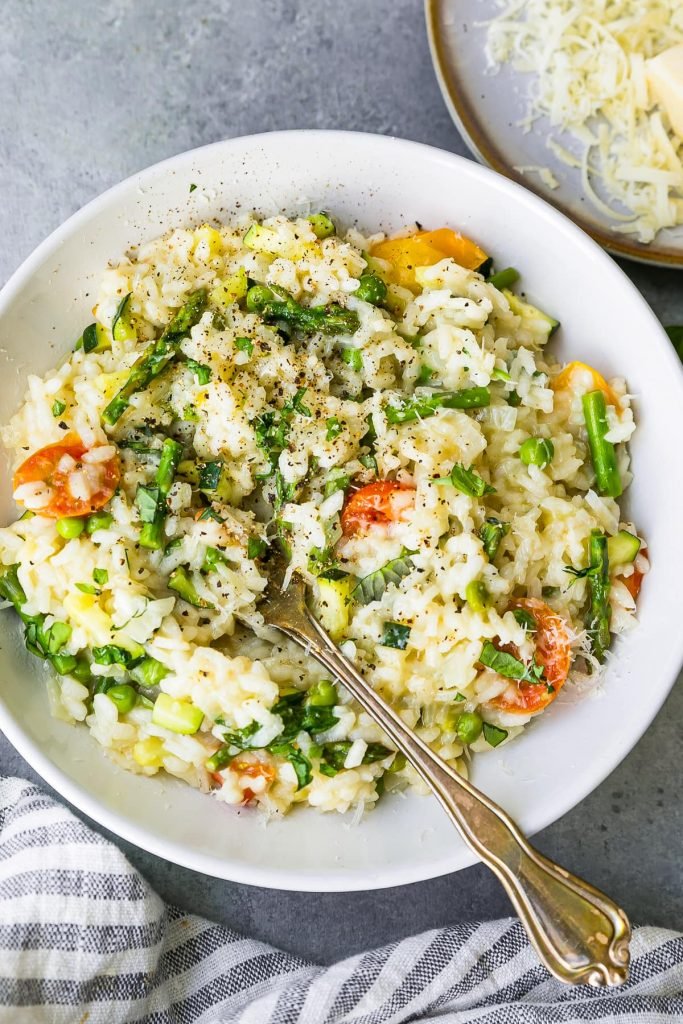 Risotto Primavera – thin flavor

 – healblogger