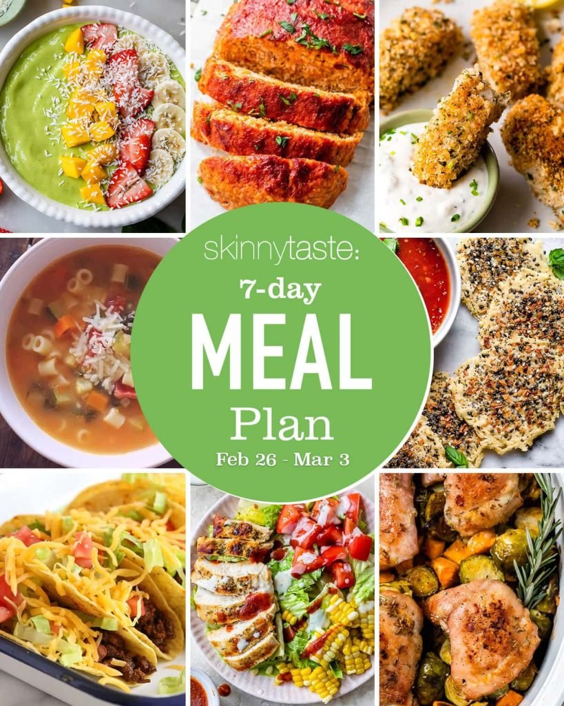 Free 7 Day Healthy Meal Plan (Feb 26-Mar 3)

 – healblogger