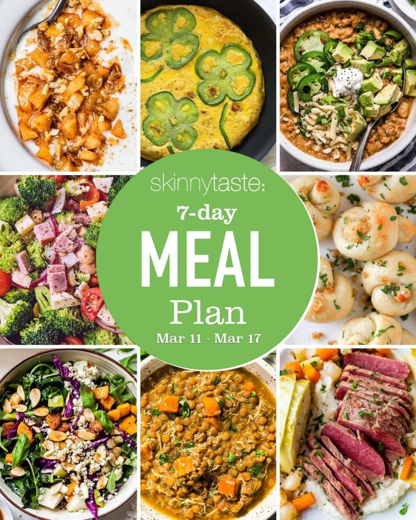 Free 7 Day Healthy Meal Plan (March 11-17)

 – healblogger