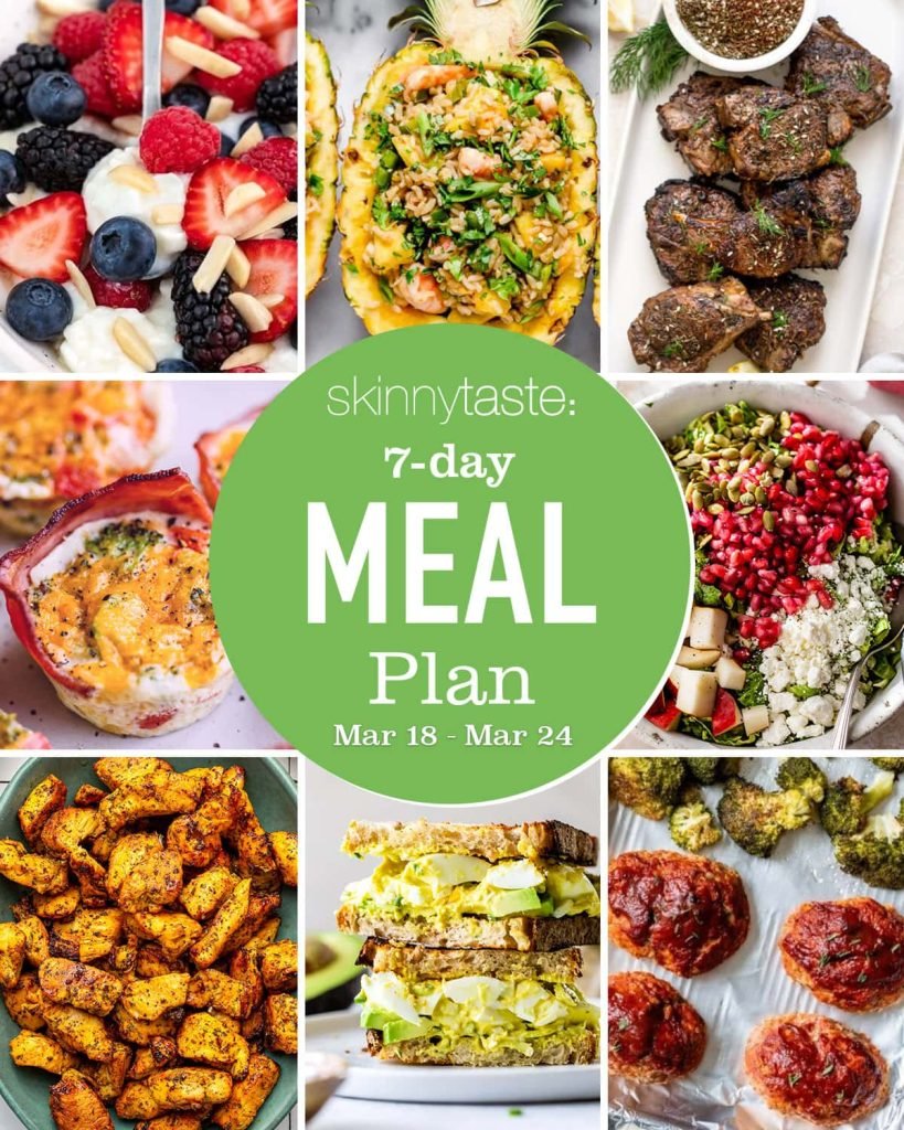 Free 7 Day Healthy Meal Plan (March 18-24)

 – healblogger