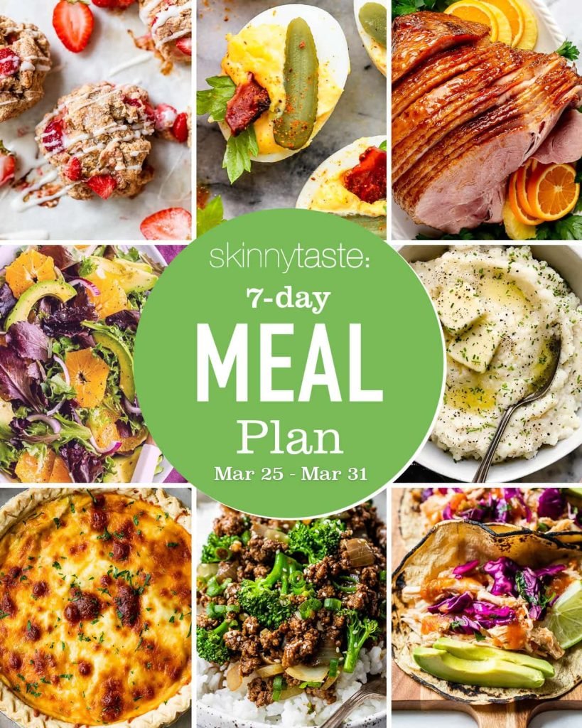 Free 7 Day Healthy Meal Plan (March 25-31)

 – healblogger