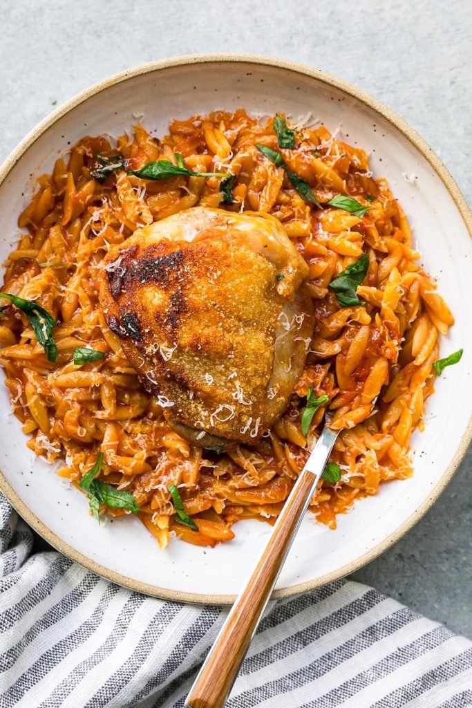 One Pot Chicken and Orzo

 – healblogger