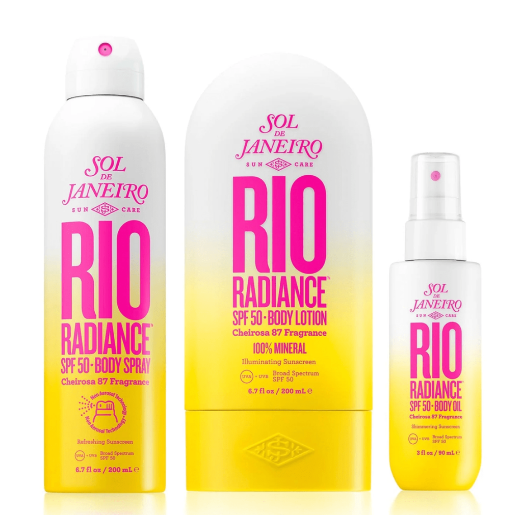 Meet the new Sol de Janeiro Rio Radiance SPF 50 collection.

 – healblogger