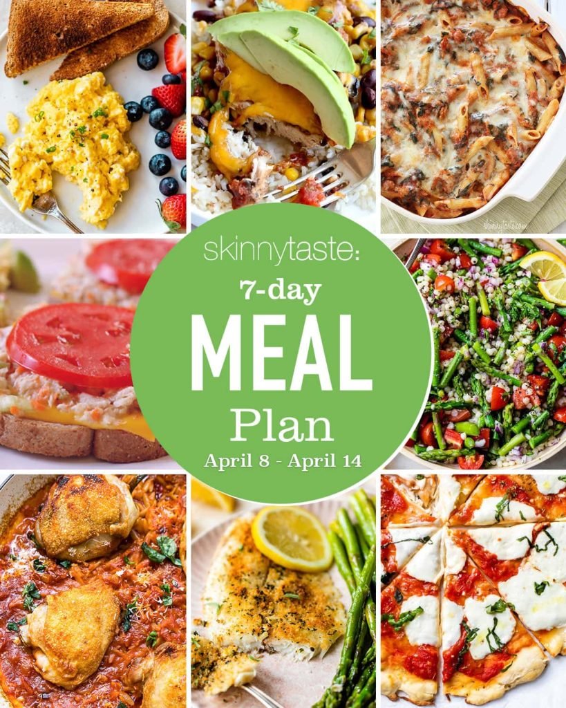 Free 7 Day Healthy Meal Plan (April 8-14)

 – healblogger