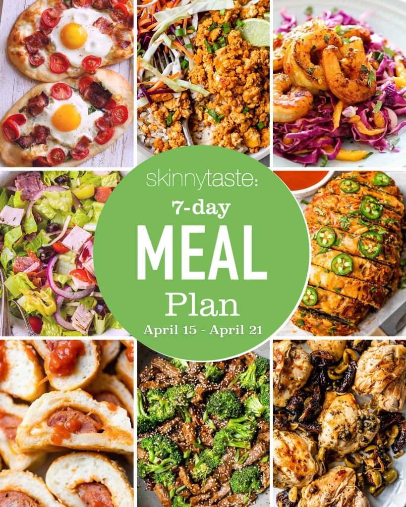 Free 7 Day Healthy Meal Plan (April 15-21)

 – healblogger