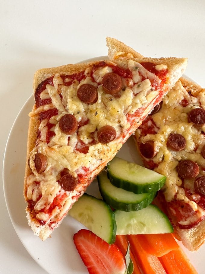 Airfyer Pizza Toastie – My Fussy Eater – healblogger