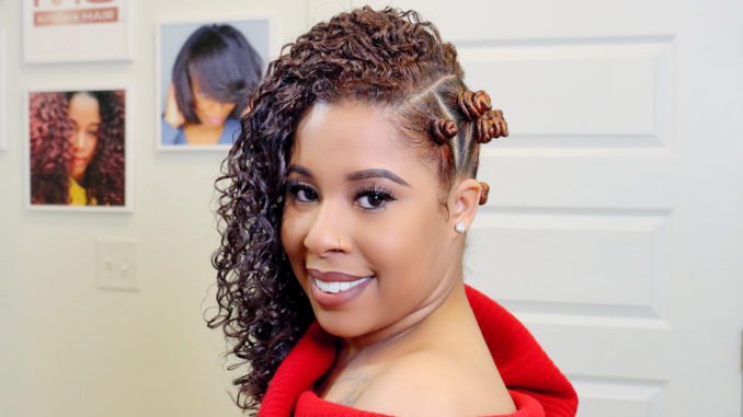 Holiday style with As I Am Curl Color Gel.

 – healblogger
