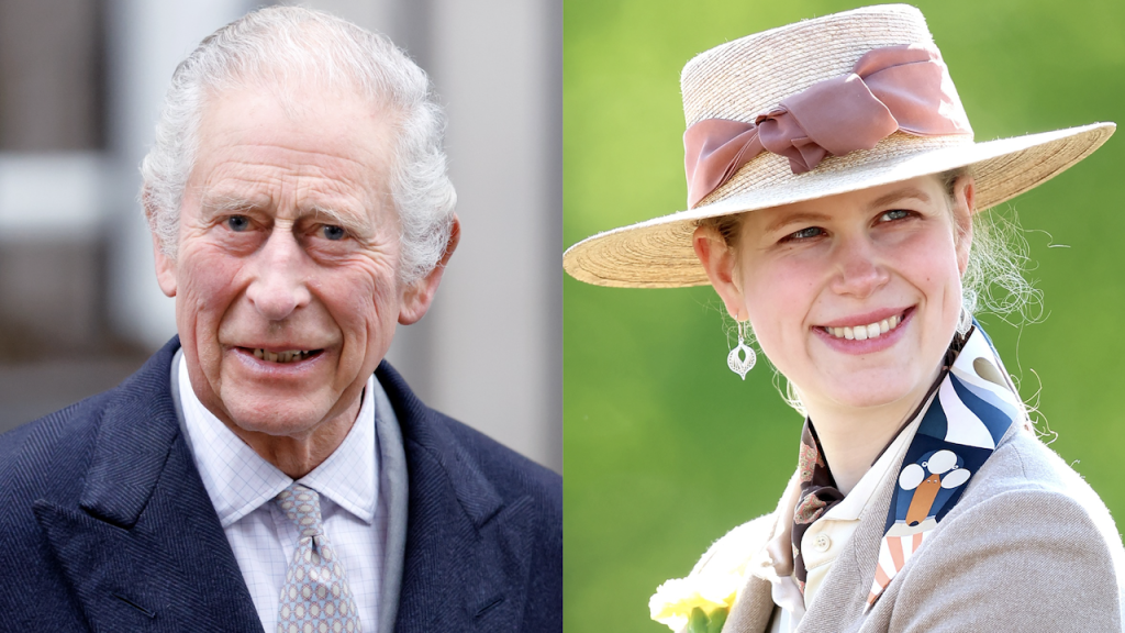 What is the royal title of girl Louise Windsor?  Prince Edward’s daughter

 – healblogger